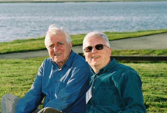 Douglas Engelbart - Douglas Engelbart with Dennis Hamilton