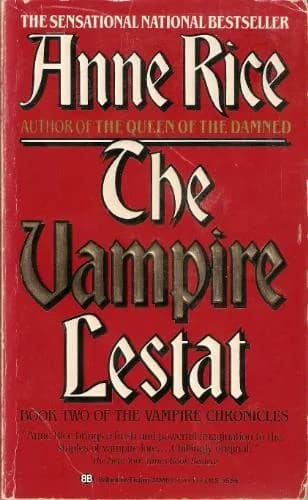 Anne Rice - Snapshot of book The Vampire Lestat