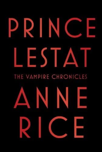 Anne Rice - Official cover of Prince Lestat