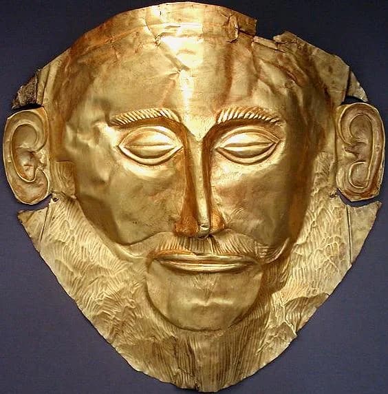 Heinrich Schliemann - 594px-MaskeAgamemnon-MOD.jpg