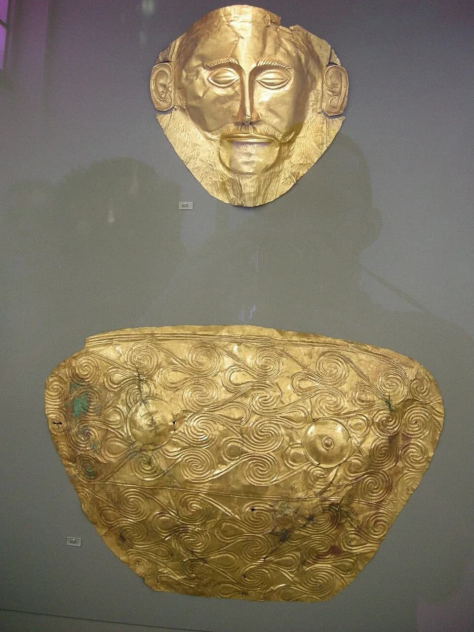 Heinrich Schliemann - Maschera di agamennone