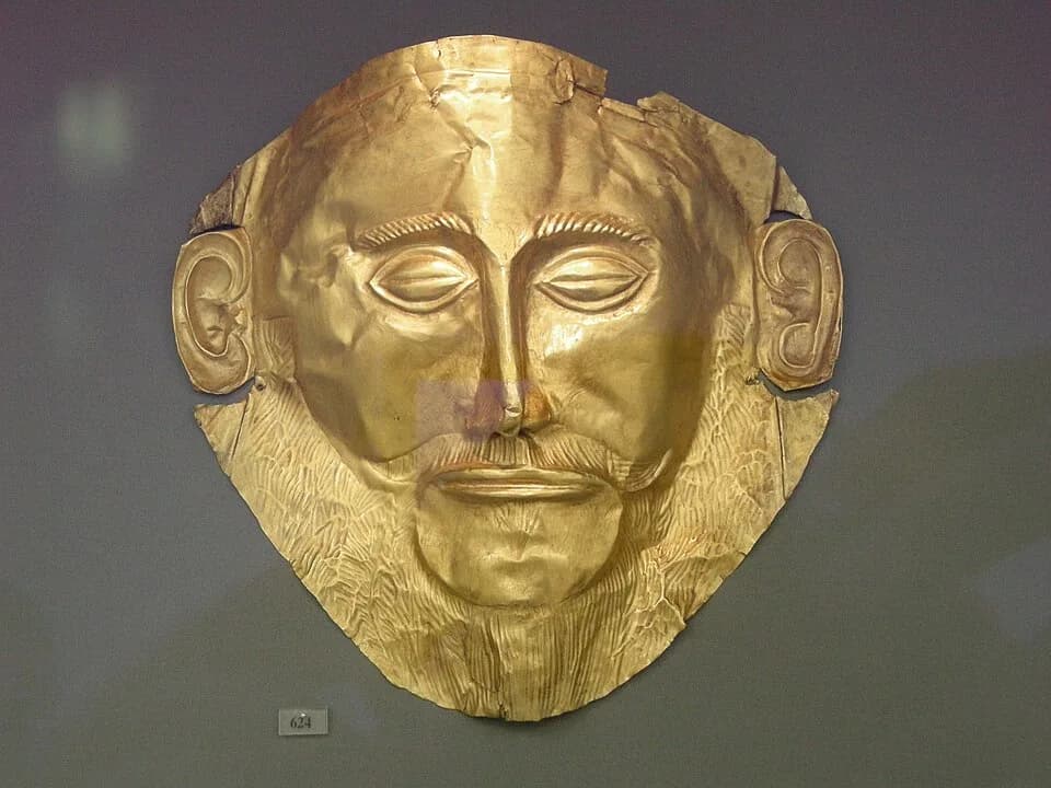 Heinrich Schliemann - Maschera di agamennone