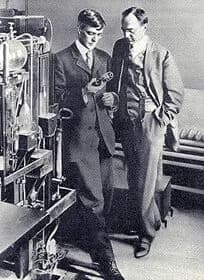 Irving Langmuir - Irving Langmuir and Willis Rodney Whitney.