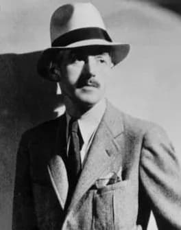 Dashiell Hammett - Photo portrait of American author Dashiell Hammett used for the first-edition dust jacket of his fifth and final novel, The Thin Man.