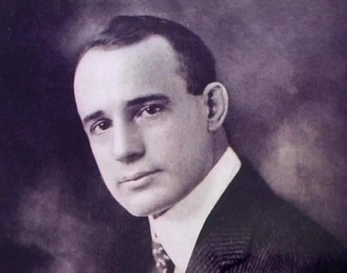 Napoleon Hill - American self-help writer Napoleon Hill (1883-1970) posing for a portrait