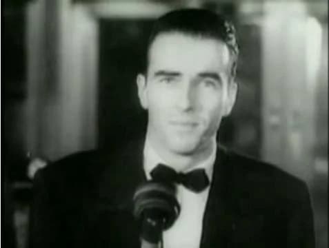 Montgomery Clift - Montgomery Clift from premiere video of A Place in the Sun (1951)