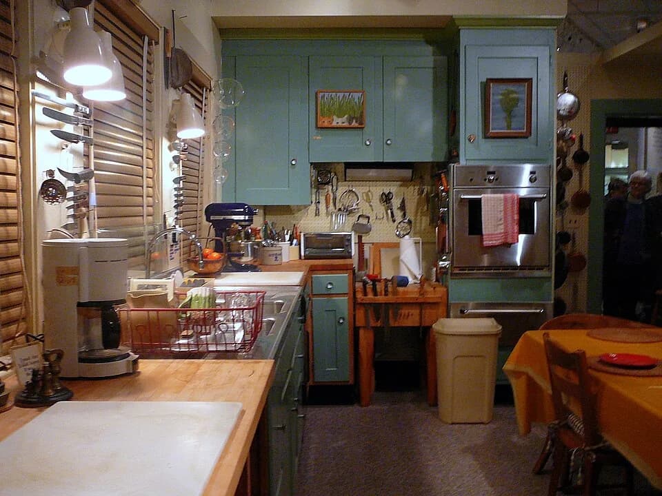 Julia Child - Bon appétit!, an exhibition at the Smithsonian's National Museum of American History in Washington, D.C. It includes the kitchen from Julia Child's former residence in Massachusetts.