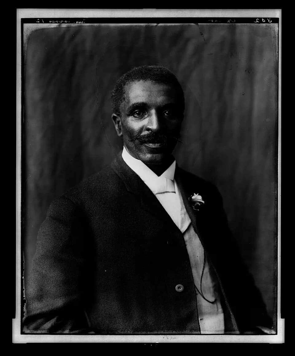 George Washington Carver - George Washington Carver (1864 – 1943), American botanical researcher and agronomy educator.