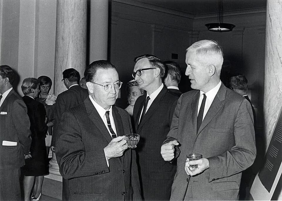 Norman Foster Ramsey - Ramsey, Erlewine, Ramsey. First Lawrence Award Ceremony, in Washington, on June 27, 1960.
For more information or additional images, please contact 202-586-5251.