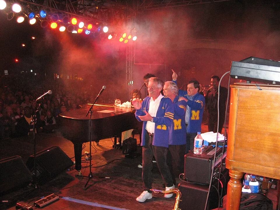 Little Richard - The cast of the television show “Leave It to Beaver” appears onstage with singer Little Richard during Cleveland’s 2006 Halloween Block Party.