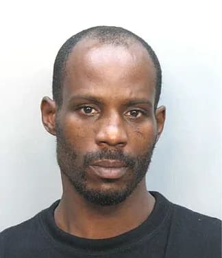 DMX - A 2008 mug shot of American rapper, DMX.