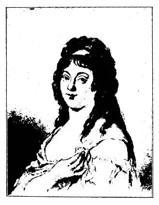 Manon Roland - Scanausschnitt aus "Die berühmten Frauen der französischen Revolution 1789-1795"
