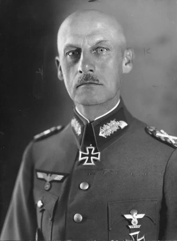 Wilhelm Ritter von Leeb - For documentary purposes the German Federal Archive often retained the original image captions, which may be erroneous, biased, obsolete or politically extreme. Wilhelm Ritte